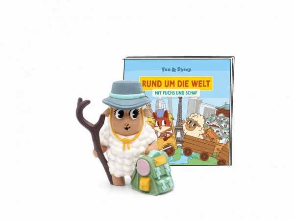 Tonies Figur Rund Um Die Welt Mit Fuchs Und Schaf – Osaka & Serengeti