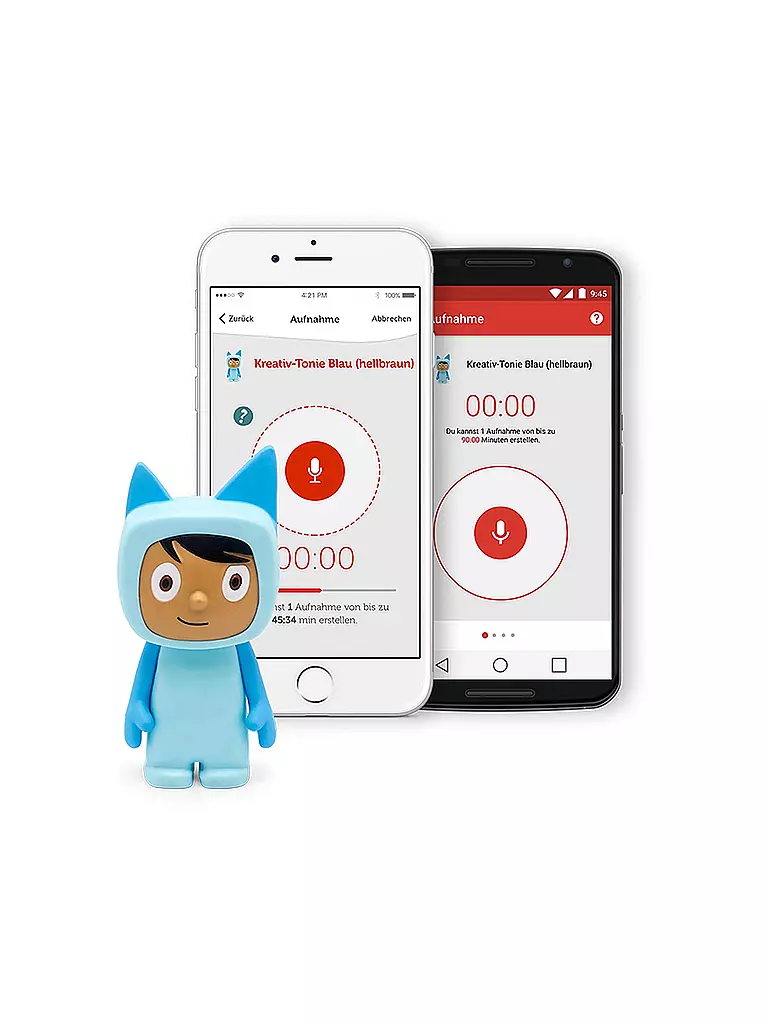 TONIES, Hörfigur - Kreativ Tonie - Blau Hellbraun – Bild 3