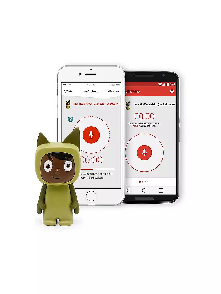 TONIES, Hörfigur - Kreativ Tonie - Grün Dunkelbraun – Bild 3